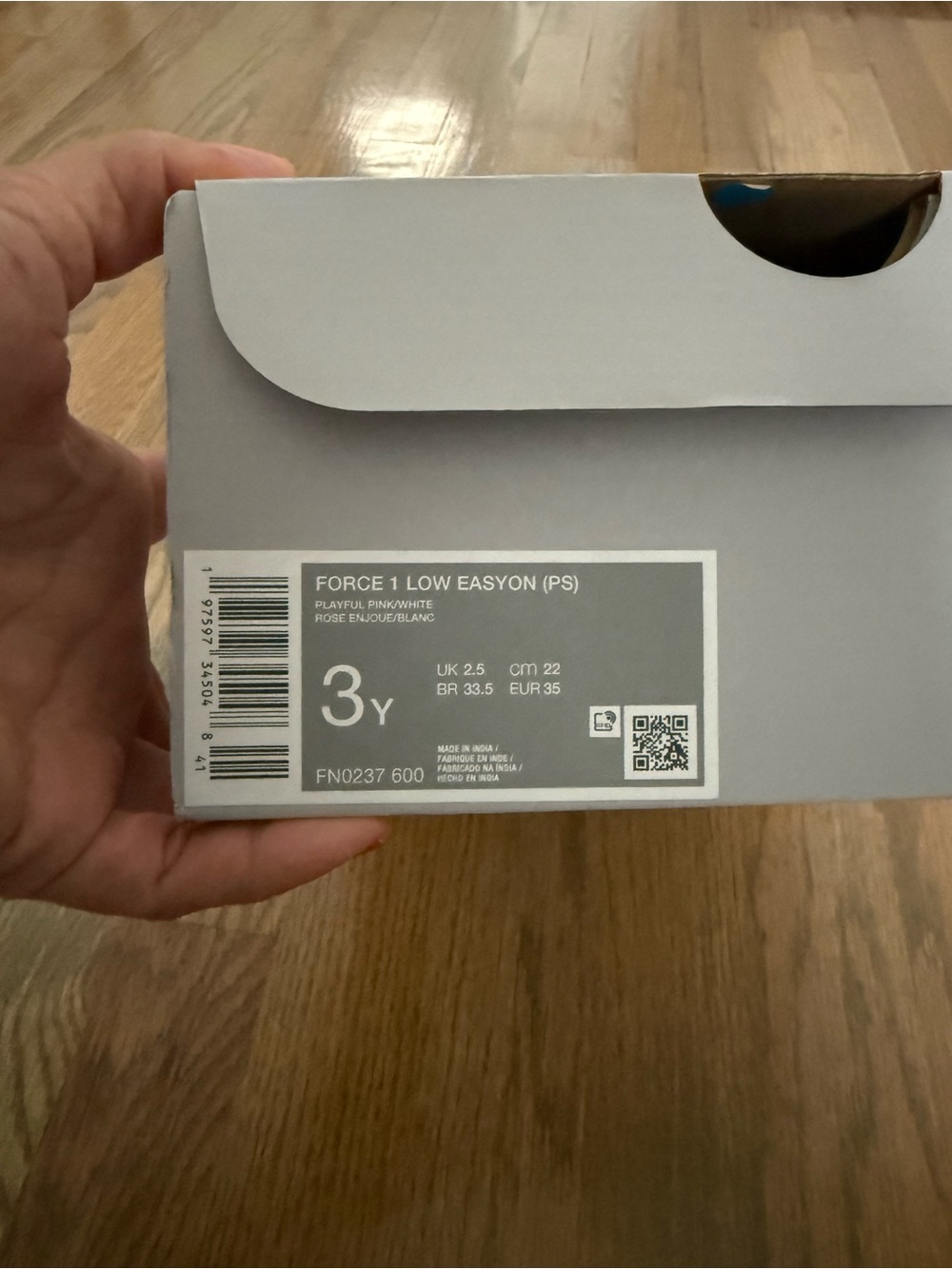 Brand new in box*Nike Kid’s Air Force One Low-Top Sneakers - Picture 7 of 7